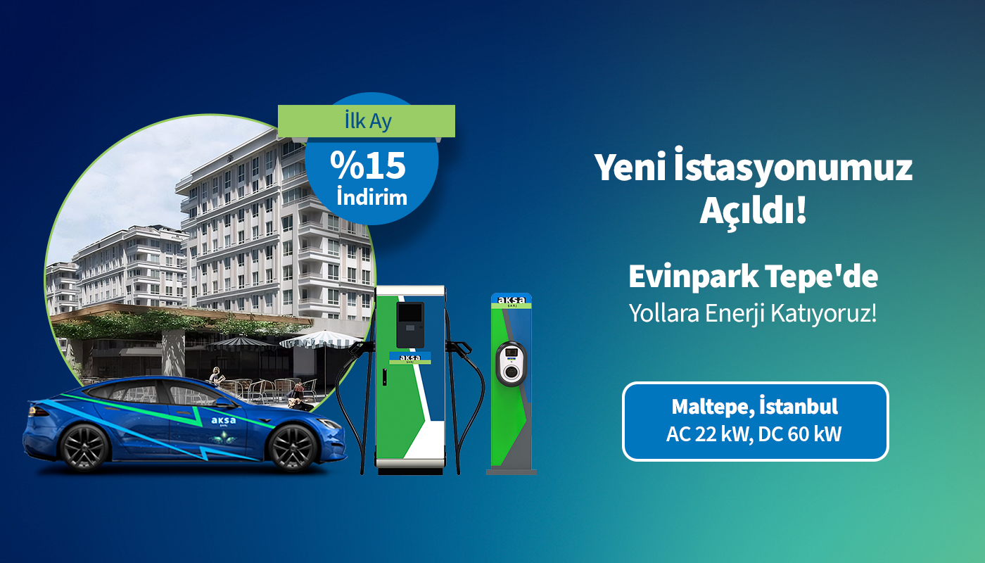 Evinpark Tepe’de Şarj Avantajı Sizi Bekliyor!
